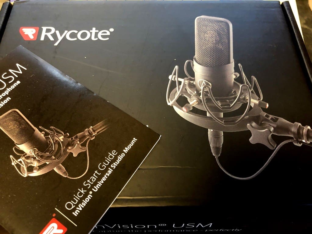 Rycote 社製ショックマウント InVision USM のレビュー 